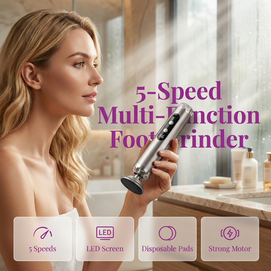 Meuleuse électrique multifonction pour les pieds à 5 vitesses