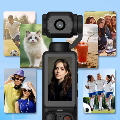 📸Appareil photo de poche avec écran – capturez le selfie parfait en un instant