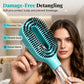 Brosse à cheveux antistatique avec vaporisateur intégré