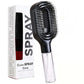 Brosse à cheveux antistatique avec vaporisateur intégré