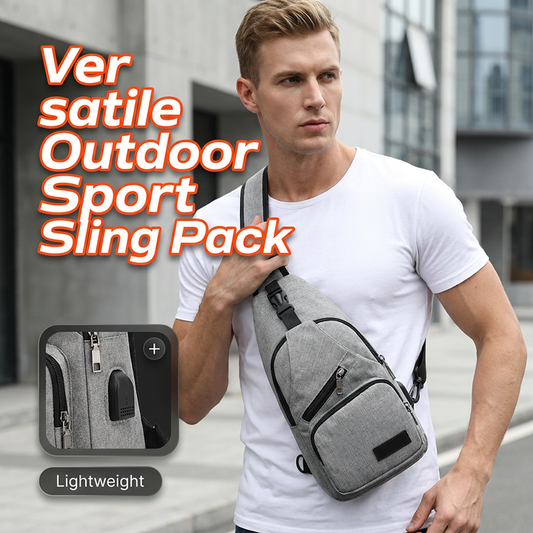 Sac bandoulière sport multifonction pour extérieur