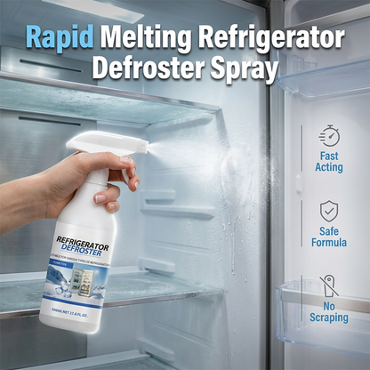 Spray dégivrant rapide pour réfrigérateur