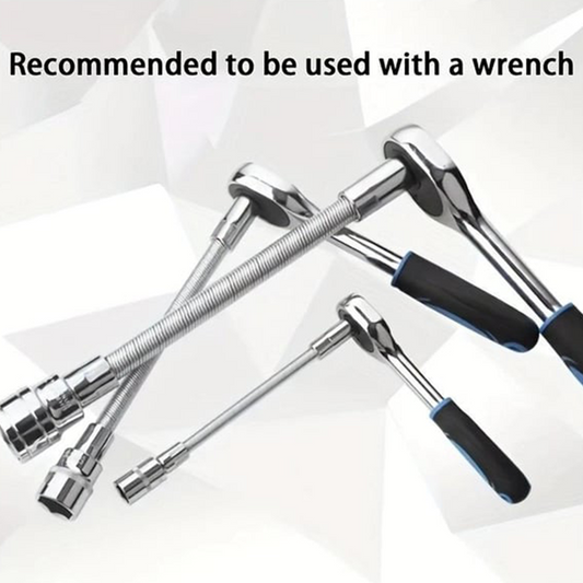 🔩Rallonge flexible pour douilles – Acier Cr-V, plusieurs tailles, verrouillable