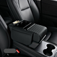 Coussin d'accoudoir de voiture, housse de console centrale 5 en 1 avec 2 sacs de rangement, porte-gobelet, emplacement pour boîte à mouchoirs, emplacement pour téléphone pour berlines, accessoires de voiture, organisateurs intérieurs