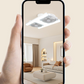 🌀💡 OFFRE LIMITÉE 50% DE RÉDUCTION! Ventilateur de Plafond Double Tête avec Lumière LED – Double Flux d’Air, Télécommande Moderne, Moteur Silencieux – Rafraîchissez Votre Salon & Chambre avec Style 🛋️😴