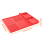 Tapis de cuisson en silicone pour étagère latérale