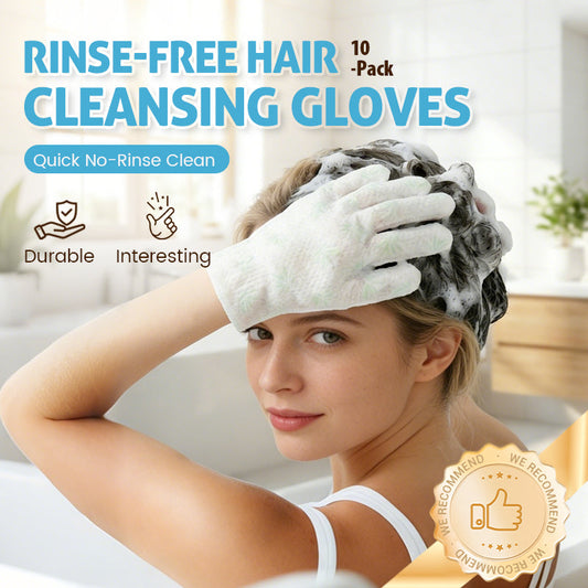 🧤Gants nettoyants pour cheveux sans rinçage pour contrôler le sébum
