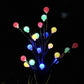 Lampe solaire LED pour branche d'arbre à piquer dans le jardin