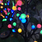 Lampe solaire LED pour branche d'arbre à piquer dans le jardin