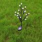 Lampe solaire LED pour branche d'arbre à piquer dans le jardin
