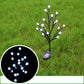 Lampe solaire LED pour branche d'arbre à piquer dans le jardin