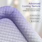 🐶🐱 Tapis rafraîchissant pour chiens et chats - Couverture d'été en soie glacée aux couleurs dégradées, coussin doux et respirant pour le couchage d'intérieur, les canapés et les voyages en voiture. Lavable. Plusieurs tailles disponibles.