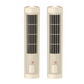 Ventilateur de circulation d'air rechargeable vertical et horizontal