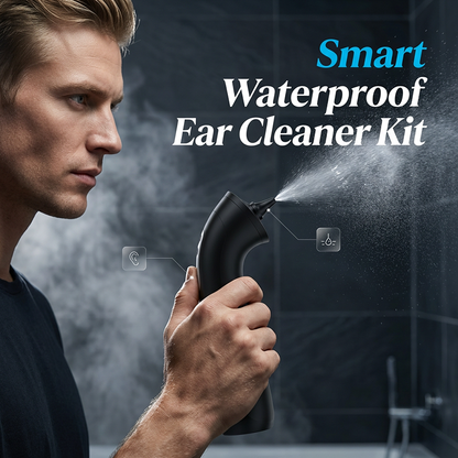 💞 PLUS DE 50 000 EXEMPLAIRES VENDUS ! 👂💧 50 % DE RÉDUCTION ! Kit de nettoyage des oreilles électrique – 4 modes de jet d'eau doux, étanche IPX7 et batterie de 2 000 mAh. Plus sûr que les cotons-tiges – élimine le cérumen sans rayer ! 🛡️✨