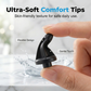 💞 PLUS DE 50 000 EXEMPLAIRES VENDUS ! 👂💧 50 % DE RÉDUCTION ! Kit de nettoyage des oreilles électrique – 4 modes de jet d'eau doux, étanche IPX7 et batterie de 2 000 mAh. Plus sûr que les cotons-tiges – élimine le cérumen sans rayer ! 🛡️✨