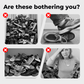 👟🔥Organisateur Chaussures Suspendu Porte – Jusqu'à 36 Paires Métal Robuste Stable, Étagères Inclinées Anti-Glissement Talons Bottes Baskets, Installation Sans Outils Secondes · 3 Coloris · 4-8-12 Étages ✨