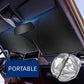 🔥🚗 PROMO FLASH 50% ! Pare-Soleil Pare-Brise Repliable – Protection UV, Inclus Housse Volant & Poche, 2 Tailles, Idéal Toutes Voitures ✅