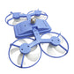 Ventilateur lumineux modèle drone E27 à 3 vitesses avec télécommande