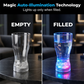 Gobelet lumineux à LED activé par un liquide