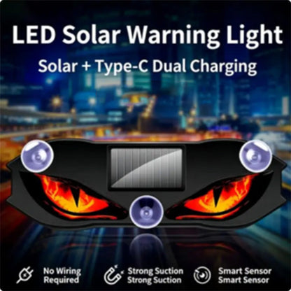🚗🔆 Feu d'avertissement LED à énergie solaire pour voiture – 50 % de réduction ! Alimenté par énergie solaire, résistant aux intempéries, activation automatique à la tombée de la nuit – pour plus de sécurité sur le bord de la route. 🔥🛡️