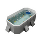 ❤️ Piscine épaisse non gonflable – profitez d'activités aquatiques amusantes et rafraîchissez-vous à la maison en été.