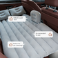 🚗💤 Matelas gonflable pour voiture – Surface douce et valve anti-fuite, pour un sommeil confortable en voyage, à l’arrière ou dans le coffre 🛏️