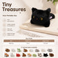 🐱Peluche Aimantée pour Frigo – Velours Vison & PP – Aimant Caché & Toucher Nuage for Décoration
