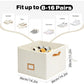 📦Range-chaussures pliable gain de place – S’ouvre en 3 secondes, plusieurs étages, se glisse partout, idéal pour petits espaces