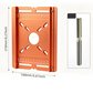 ⏰ 50 % DE RÉDUCTION EN CE MOMENT ! 🛠️ Guide de Rainurage pour Défonceuse – Alliage Aluminium – Rainurage de Précision for Menuiserie