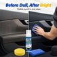 Nettoyant mousse multifonctionnel pour rénovateur de cuir et de vinyle pour intérieur de voiture