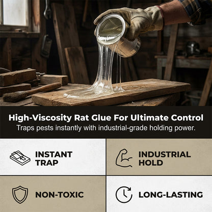 ⏰50 % DE RÉDUCTION MAINTENANT !⛹️Livraison rapide 🚚💨Colle haute viscosité pour souris et rats
