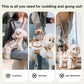 🐾🔥50% DURÉE LIMITÉE ! Sac transport chien chat portable respirant, polyvalent pour promenade et voyage✨