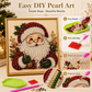 🧘 Kit de Peinture aux Perles de Noël Thérapeutique — Activité Créative Relaxante et Apaisante