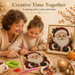 🧘 Kit de Peinture aux Perles de Noël Thérapeutique — Activité Créative Relaxante et Apaisante