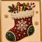 🧘 Kit de Peinture aux Perles de Noël Thérapeutique — Activité Créative Relaxante et Apaisante