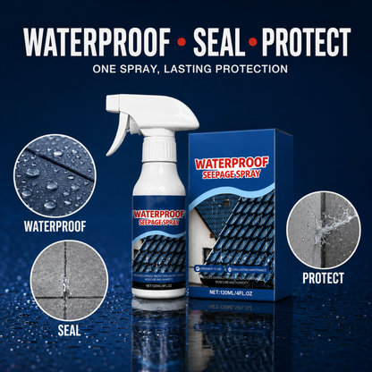 Spray imperméable pour la réparation des infiltrations dans la cuisine et la salle de bain
