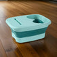 Bain de pieds pliable pour massage