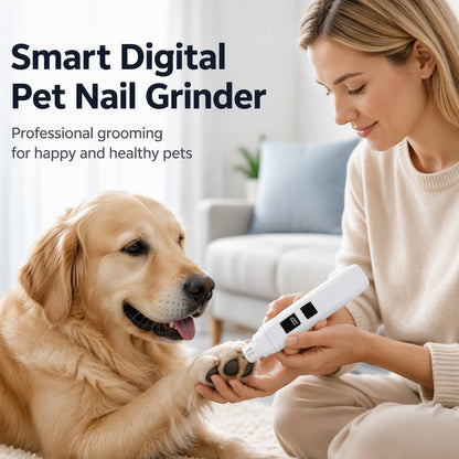 Lime à griffes électrique pour animaux avec indicateur de puissance LED