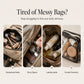 💄 Tout est rangé avec style : une trousse à maquillage spacieuse dotée d'une poignée, idéale pour les produits de beauté, les voyages et le quotidien