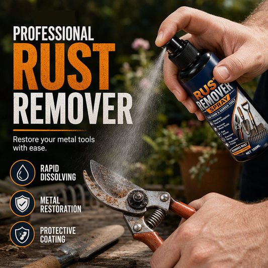 🔩⚡ 50 % DE RÉDUCTION ! C'est comme si vous remonteriez le temps pour vos outils ! Vaporisez, essuyez : la rouille disparaît en quelques secondes et un film protecteur invisible protège vos outils contre la rouille pendant des mois.