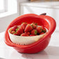 2-in-1 Fruit Shaped Colander and Bowl Set