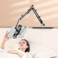 📱🔄 Support escamotable pour téléphone et tablette – 4 articulations, rotation 360°, alliage robuste, le bras articulé qui se plie à toutes vos envies au lit, sur le canapé ou au bureau 🛋️🔧