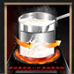 Friteuse à Ingrédients avec Filtre à Bande en Acier Inoxydable 304