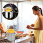 Friteuse à Ingrédients avec Filtre à Bande en Acier Inoxydable 304