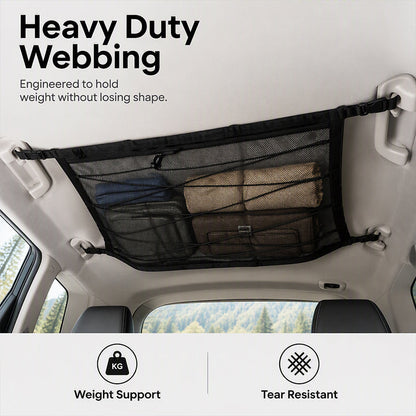 Sac de rangement de toit pour voiture avec boucles réglables