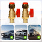 🚗 -50% ! 🔧 Kit de Robinets d’Arrêt de Valve de Pneu – Cuivre – Anti-Fuite & Filetage 1/2 Pouce pour Voiture, Camion et SUV 🛞