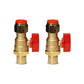 🚗 -50% ! 🔧 Kit de Robinets d’Arrêt de Valve de Pneu – Cuivre – Anti-Fuite & Filetage 1/2 Pouce pour Voiture, Camion et SUV 🛞