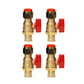 🚗 -50% ! 🔧 Kit de Robinets d’Arrêt de Valve de Pneu – Cuivre – Anti-Fuite & Filetage 1/2 Pouce pour Voiture, Camion et SUV 🛞