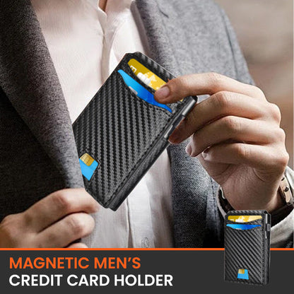 Porte-cartes de crédit magnétique pour hommes