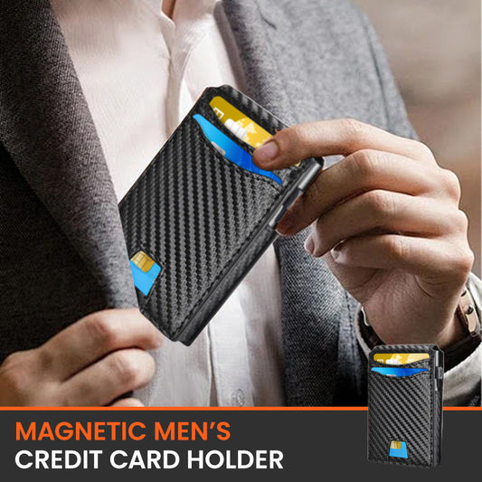 Porte-cartes de crédit magnétique pour hommes